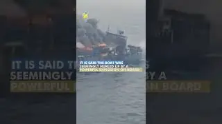 Singapore Flagged Container Ship On Fire Off India's Coast