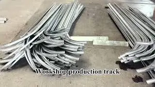 🏭 Industrial & Garage Door Track Production