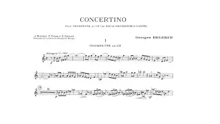 Georges Delerue: Concertino for trumpet (Eric Aubier, trumpet) I
