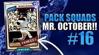 99 REGGIE JACKSON DEBUT! Pack Squads #16 MLB The Show 20 Diamond Dynasty!