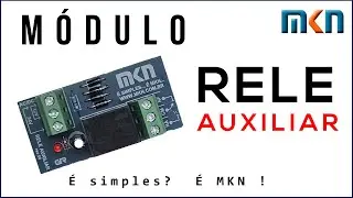 Como Funciona e liga&ccedil;&atilde;o do rele Auxiliar da MKN, rele para multi fun&ccedil;&otilde;es