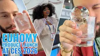Я опробовал будущее льда | Презентация продукта EUHOMY Ice Maker на выставке CES 2026