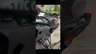 Arctic cat ZR858 jaws trail can #mechanic #jawsperformance #arcticcat858 #arcticcat #teamarctic