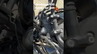 Himalayan 450 Handle bar Bolt got loose while riding.  #royalenfield #viral #himalayan