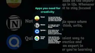 APPS YOU NEED FOR CREATIVITY 🤯💥🔥🔥#creativity #usefulapp #studentlife #helpinghand #viral#trending