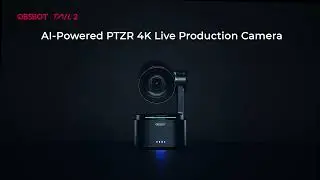 OBSBOT Tail 2 | Latest AI-Powered PTZR 4K Live production Camera