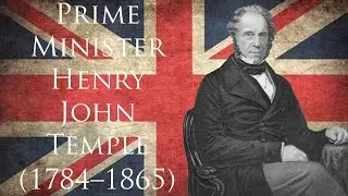 Prime Minister Henry John Temple, Viscount Palmerston of the United Kingdom