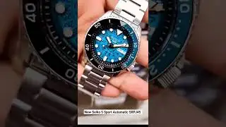 New Seiko 5 Sport Automatic SRPJ45  #seiko #seiko5 #seikoautomatic  #automaticwatch  #divewatch