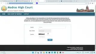 MADRAS HIGH COURT EXAM RESULT ANNOUNCED 2022