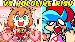 Friday Night Funkin' VS Hololive RISU + Cool Cutscene (FNF MOD/Accurate)