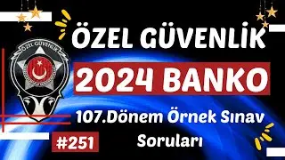 Özel Güvenlik 107. #Özel #Güvenlik #Sınav #Soruları-2024-251