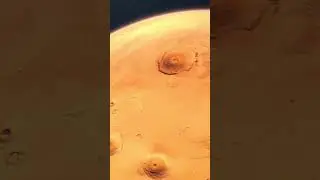 Mars' Mega Volcano: Olympus Mons Revealed! #space#mars #olympusmons