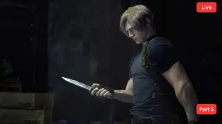 Resident Evil 4 Remake Part 5 LIVE 🔴 | Boss Fights & Survival Horror | Hindi Gameplay