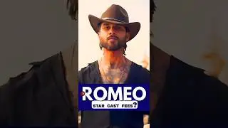 O Romeo Star Cast Fees? 🤑 #oromeo #fees #shahidkapoor #ytshorts