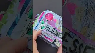 Art Journal Love #artjournal #mixedmedia #minijournal #handmadejournals #whimsicalart #artshorts