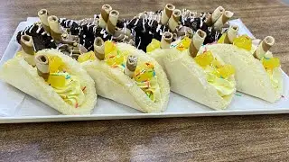 New design pastry| Taco pasty | garhwal bakers |