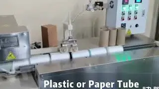 waste yarn cutting machine for plastic/paper cone
