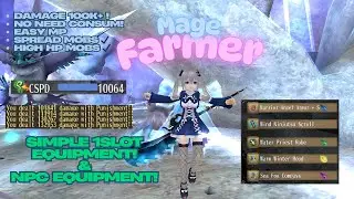 Mage Luk Build lv300 1Hit All Mobs ,Equipment 1SLOT !!