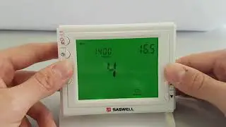 Thermostat Saswell SAS908XWHB-7-RF
