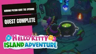 HELLO KITTY ISLAND ADVENTURE KUROMI POTION HUNT THE OPENING QUEST COMPLETE GAMEPLAY GIMSAJO