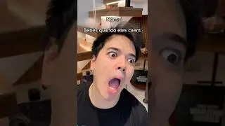 POV: BEB&Ecirc;S QUANDO ELES CAEM 😹 KKKKK