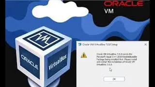 Error de VIRTUALBOX EN WINDOWS 11 (Microsoft Visual C++ Redistributable)