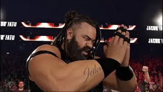 WWE 2K25 Jacob Fatu vs. MFT SmackDown