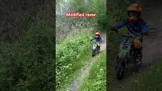 Modified razor sx350 #mx350 sx350 #lithiumbattery #overvoltage #upgrade #mx650 #mx500 sx500 #speed