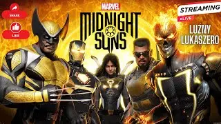 Luźny Lukaszero - „Magia, demony i Avengersi | Marvel’s Midnight Suns” 🔴#nażywo #marvelmidnightsuns