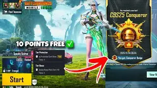 How To use Season bonus Point 🔥 Extra 10 plus In solo Conqueror rank Push😳