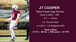 JT Cooper Senior Year End Highlights
