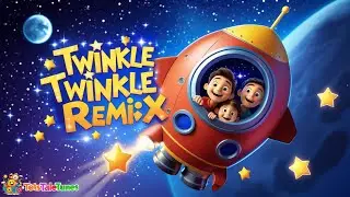 Twinkle Twinkle Remix 🌟 | Fun Nursery Rhyme for Kids