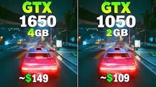 GTX 1050 Vs GTX 1650 - Test in 12 Games