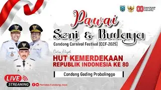 🔴 LIVE !!! PAWAI SENI & BUDAYA | CONDONG  CARNIVAL FESTIVAL (CCF-2025)