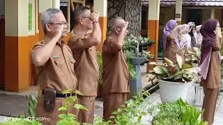 Upacara bendera Senin 12 Januari 2026