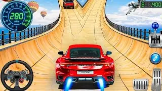 Car Ramp Stunt Racer 3D &ndash; Crazy Jumping Tracks USA | Android Gameplay