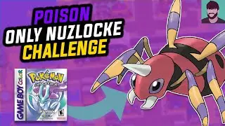 CAN I BEAT POK&Eacute;MON CRYSTAL WITH ONLY POISON TYPES?! (Pokemon Hardcore Nuzlocke Challenge)
