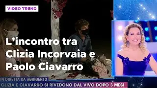 Clizia Incorvaia e Paolo Ciavarro e il rimprovero di Barbara d'Urso