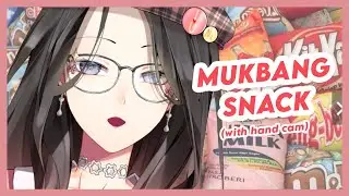 【Hand-Cam】Mukbang Snack Pilihan Viewers ✦ VTuber Indonesia