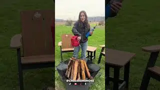 I do know that there's two chairs, a table, and a firepit up for grabs #chiassonsmoke #outdoorlife