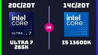 Intel Core Ultra 7 265K vs Intel Core i5-13600K &ndash; CPU Comparison | How Big is the Difference?