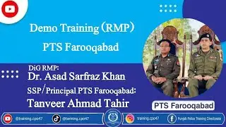 Anti riot Course (RMP) demonstration training