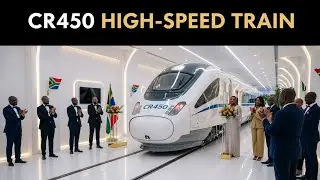 Скоростной поезд CR450: объяснение принципа работы самого быстрого в мире поезда-пули.