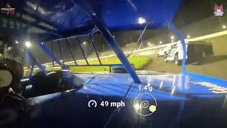 #57M Mike Hines - USRA Modified - 8-25-2023 Arrowhead Speedway - In Car Camera