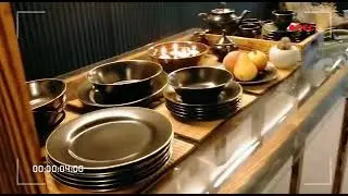 Matt Black Porcelain Tableware