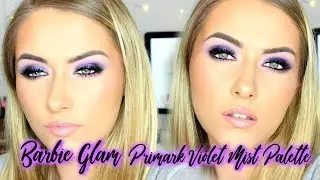 Purple Barbie Glam Makeup Tutorial - Primark Violet Mist Palette | shivonmakeupbiz