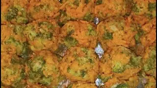 Как приготовить гигантские сырные чипсы с курицей и брокколи
