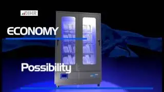 DIHR вертикальная посудомойка TWIN STAR