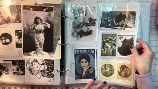 DIY Ephemera Storage Ideas, DIY Clear Stamp Storage, DIY Junk Journal Ephemera Binder Storage