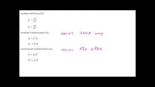 Video 11 - Vector Transformations